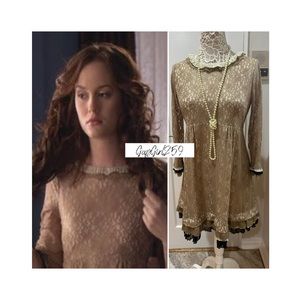 SOLD Marc by Marc Jacobs dita lace dress 8 ASO Blair Gossip Girl